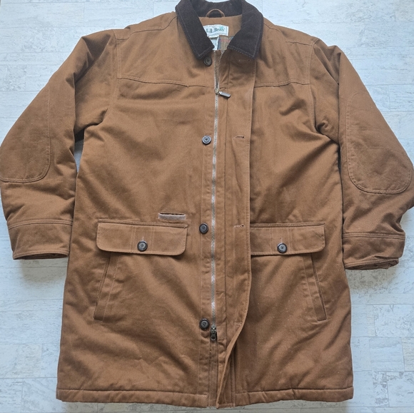 L.L. Bean Other - L.L. Bean Vintage Barn Field Coat Heavy Duty Jacket Mens Large Tall LT